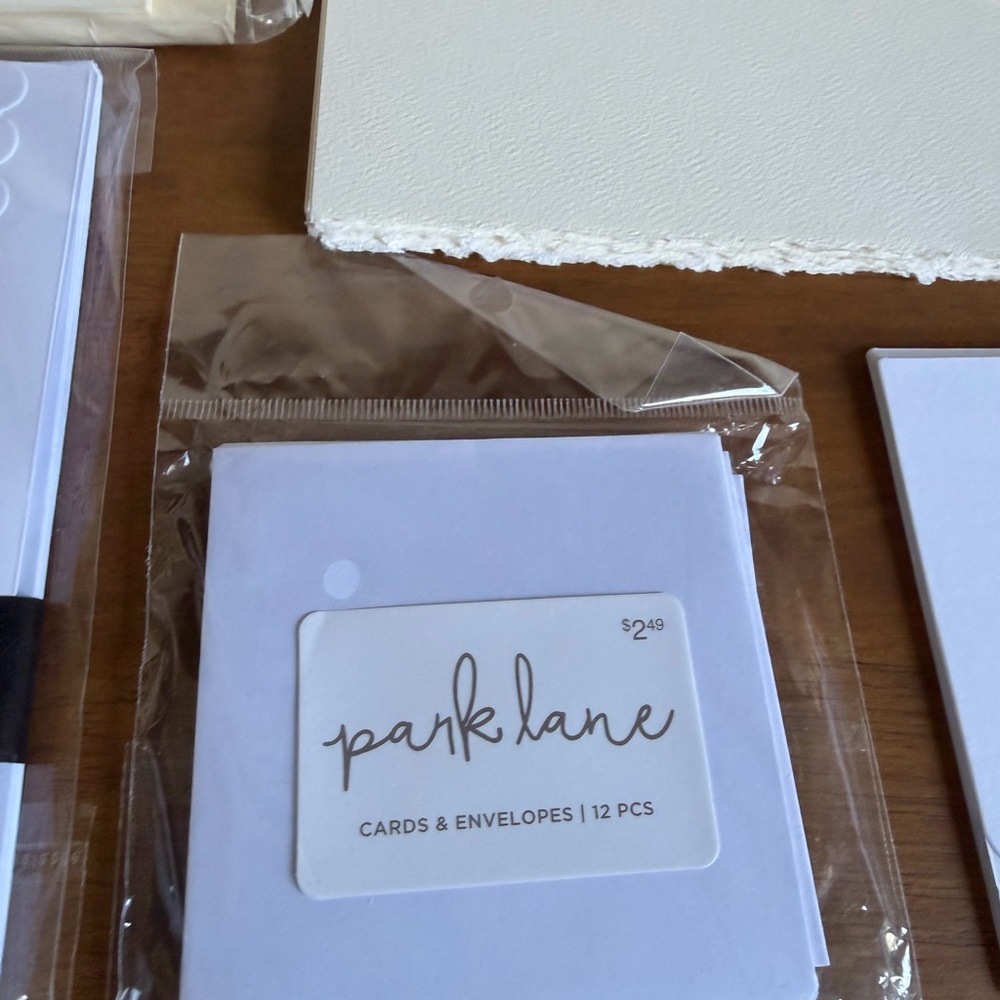 Assorted White and Cream Stationery Sets - Picture 4 of 6